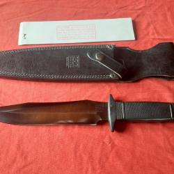 SOG TIGERSHARK MIDNITE LAME NOIRE SEIKI JAPAN VINTAGE 80 COLLECTION COMBAT SURVIE TACTIQUE NEUF !