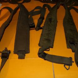 ARMEE AMERICAINE U.S :LOT DE 2 BRELAGES TISSU POUR RECUPERATION DE PIECES ,  PERIODE GUERRE DU VIETN