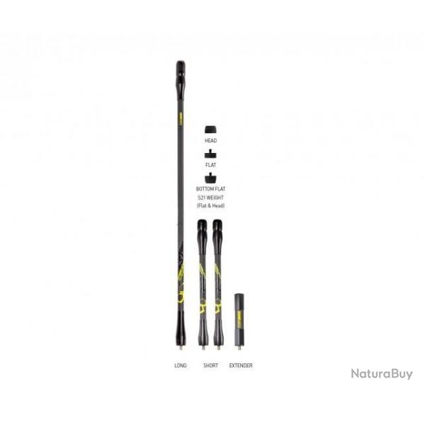 WIAWIS - Extension ACS15 Graphne 6" GRAPHITE SILVER