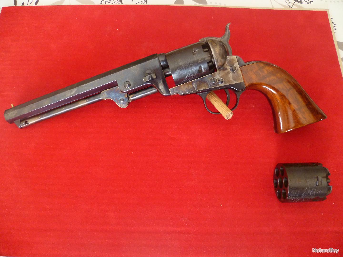 Révolver Uberti 1851 London Cal 36 - Revolvers à poudre noire (13232564)