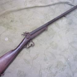 fusil à percussion de type Lefaucheux canons 72,5 cm