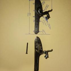 platines &agrave; percussion pour fusil poudre noire calibre 16