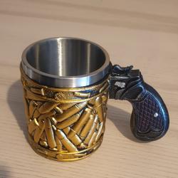 Mug tasse theme armes pistolet munition fun