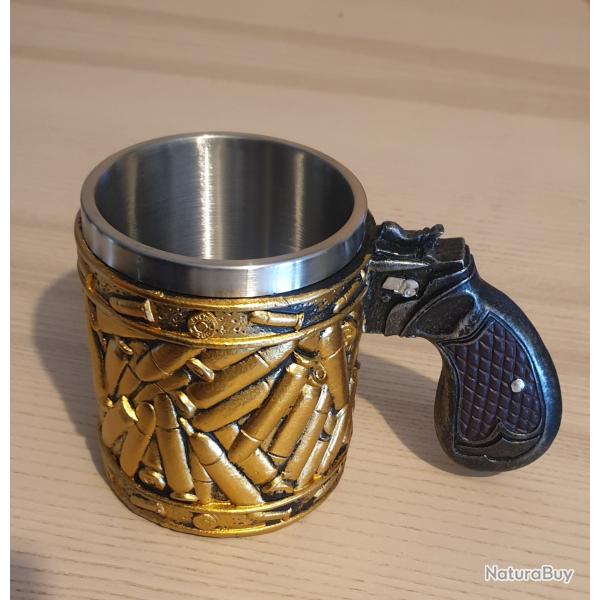 Mug tasse theme armes pistolet munition fun