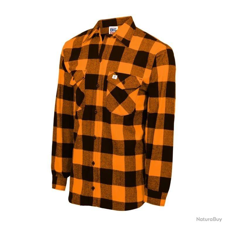 Chemise Big Bill® Manches Longues Homme Brawny Flanelle Vert