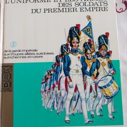 livres sur uniformes et armes des soldats du premier empire