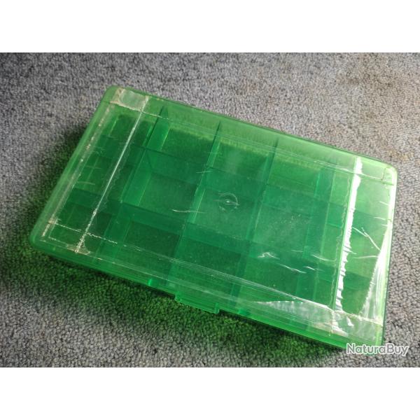 Boite de rangement pices dtaches transparente verte