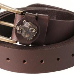 Ceinture en cuir sanglier 30 mm