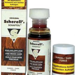 Huile pour crosse Scherell's SCHAFTOL foncé 50 ml