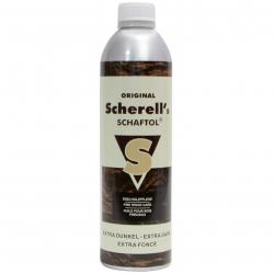 Huile pour crosse Scherell's SCHAFTOL extra foncé 500 ml