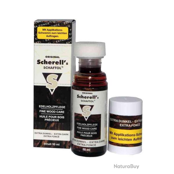 Huile pour crosse Scherell's SCHAFTOL extra fonc 500 ml