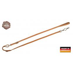 Laisse AKAH pour chien avec fermoir ciseau Longeur 1,85m Beige 10 mm