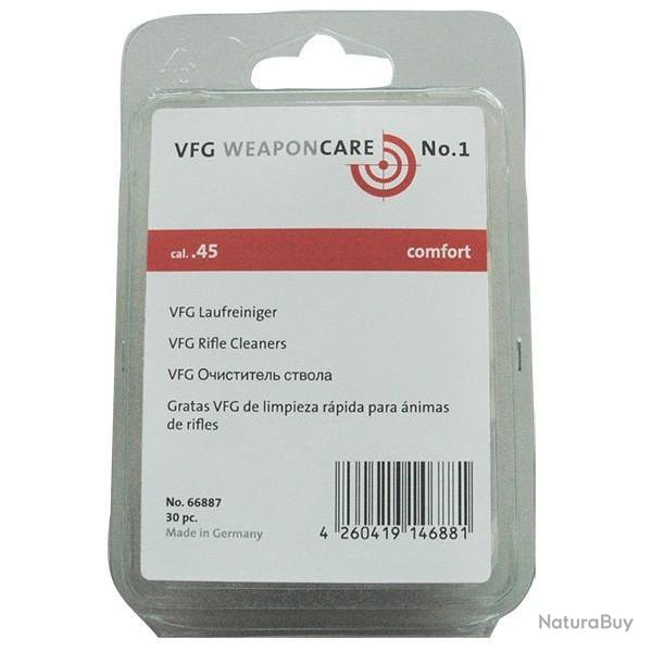 Tampons de nettoyage VFG en boite de 30 .45