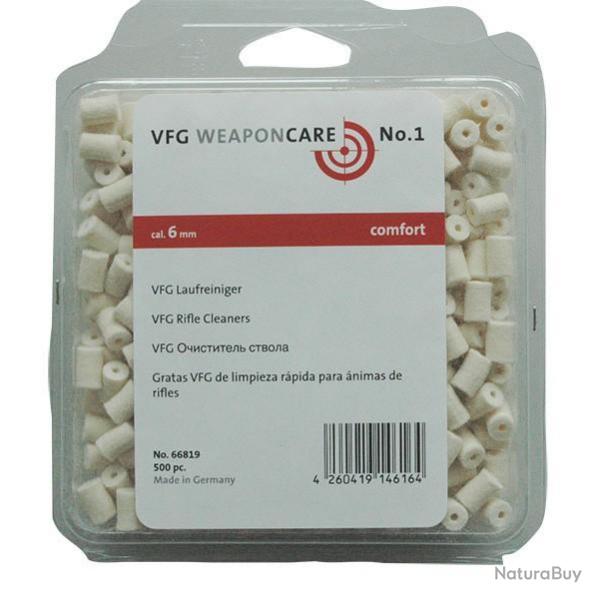Tampons de nettoyage VFG en boite de 500 7,5 mm