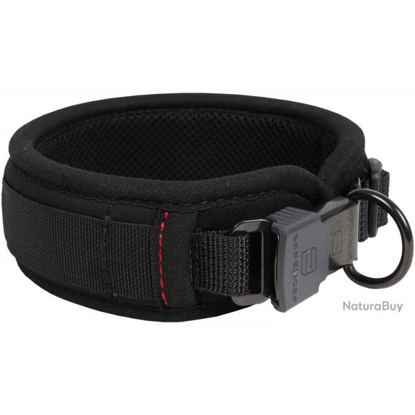 Collier pour chiens Comfort Plus noir M - chien moyen