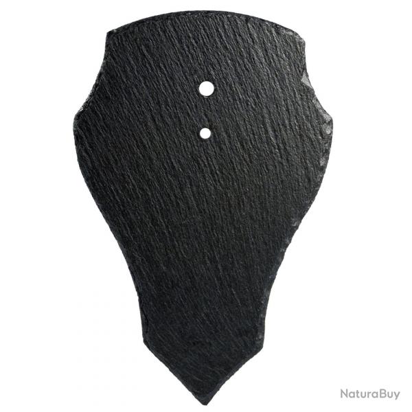 Planchette TROPHYSTONE en pierre ancienne pour trophs pour chevreuil 20,5 x 13 cm