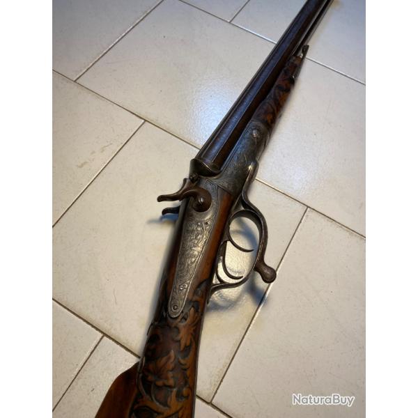 Ancien fusil de chasse modle de luxe