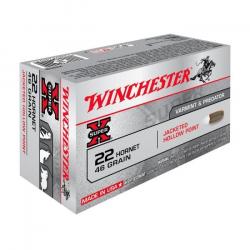 Balles Winchester Hollow Point - Cal. 22 Hornet - 22 Hornet / Par 1