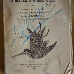 La bécasse à grande quête