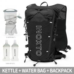 Sac à dos de gilet hydratant de course 8L+ GOURDE 2L ET 2*250 ML -NOIR -LIVRAISON GRATUITE !!!