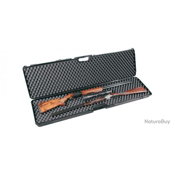 Mallette pour arme longue Negrini 133x33 cm, Mallette longue mousse alvole 4 verrous coulissants N