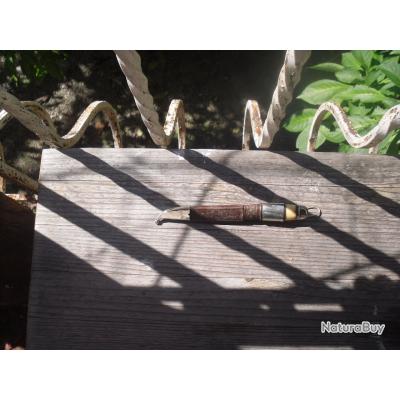 Couteau De Chasse Puukko Finlandais Marttiini - Manche Bois - Lame Acier 3.5-4" - Années 1930