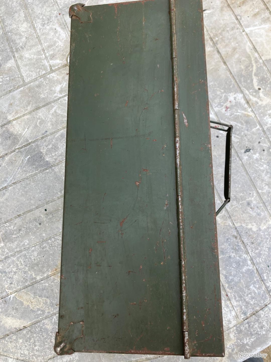 Coffre caisse militaire en bois pour munitions