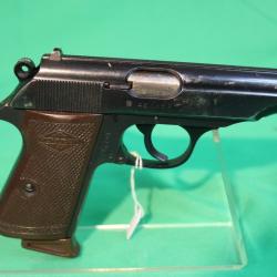 Pistolet PP WALTHER MANURHIN Cal 7.65 mm