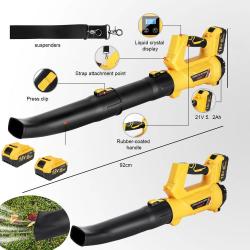 Souffleur Pro Sans Fil Batterie 6 Vitesses Makita 18V, Modele: 2 Batteries