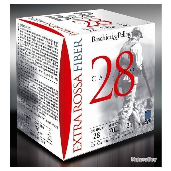 B&P Extra rossa cal 28 - 21gr n9 BG