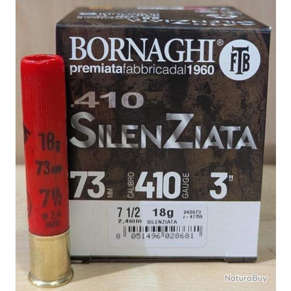 Cartouche Bornaghi Silenziata cal 410/73 18g n 7,1/2
