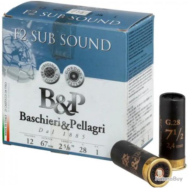 Baschieri & Pellagri F2 SubSound cal 12/67 28gr n 7,1/2