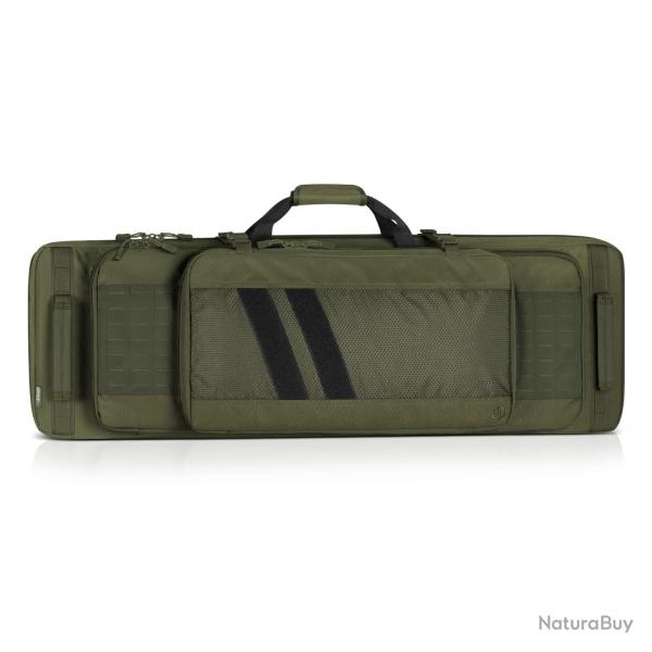 Savior Specialist Double Rifle Bag Vert, 46"/ 117 cm