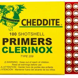 Amorces Chasse Cheddite Type 209 Par 100