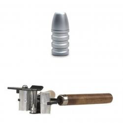 Moule à balles conique double cavités calibre 324 Lee Precision
