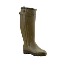 Bottes Chasseur Le Chameau Femme Doublées Néoprène Vert Vierzon-42-42