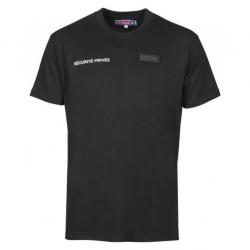 T-Shirt de Securite Cityguard Fenetre Matricule à Broder Noir - XS