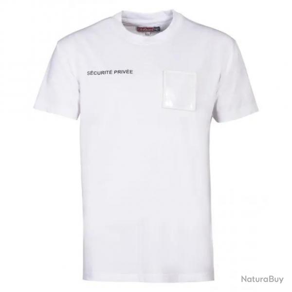T Shirt Securite Cityguard Grande Fenetre Blanc