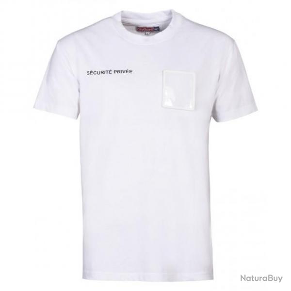 T-Shirt Securite Cityguard Grande Fenetre Blanc  - S