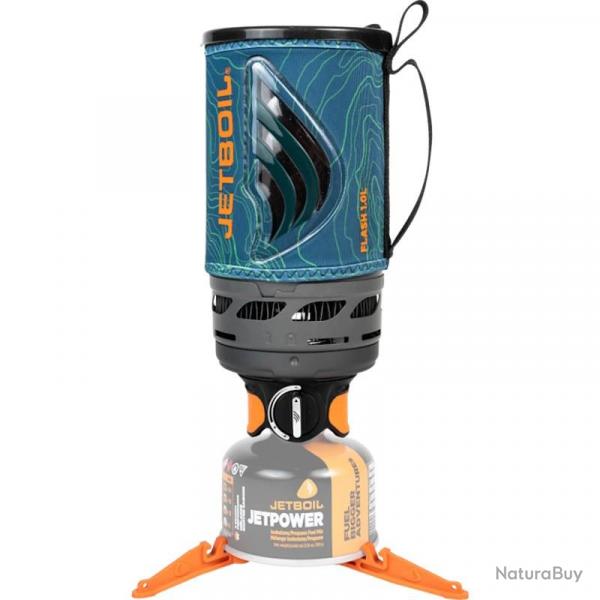 Rchaud et popote Jetboil Flash 1L Ocean Topo