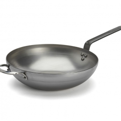 De Buyer 5617.32 Wok bombé en acier