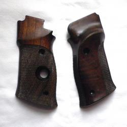 Plaquettes de crosse pistolet BERETTA modèle 76 (22 lr ) "" pour Gaucher ""