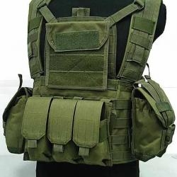Gilet Tactique Type RRV - Vert OD