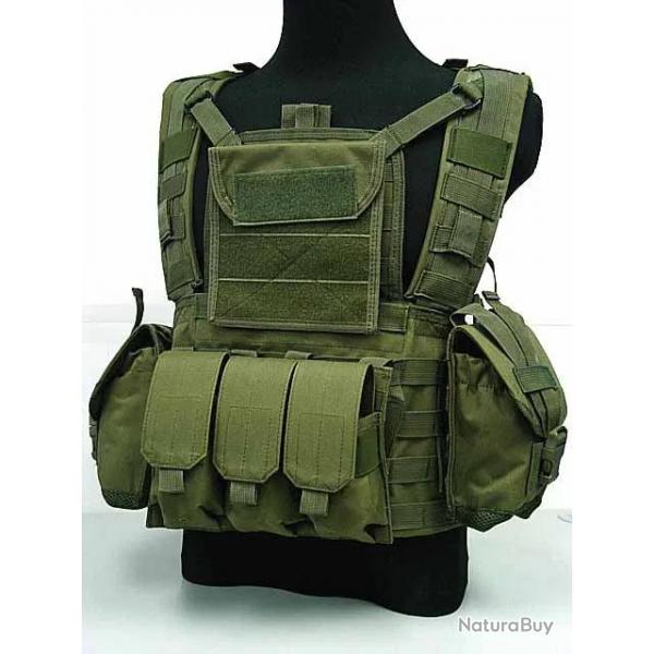 Gilet Tactique Type RRV - Vert OD