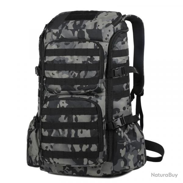 Sac  Dos Tactique Camouflage - Multicam Noir