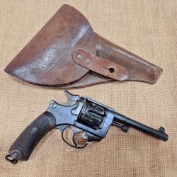 Revolver MAS 1892 Marine WW1 avec etuit