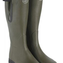 Bottes Vierzon homme doublure jersey vert chameau LE CHAMEAU-40