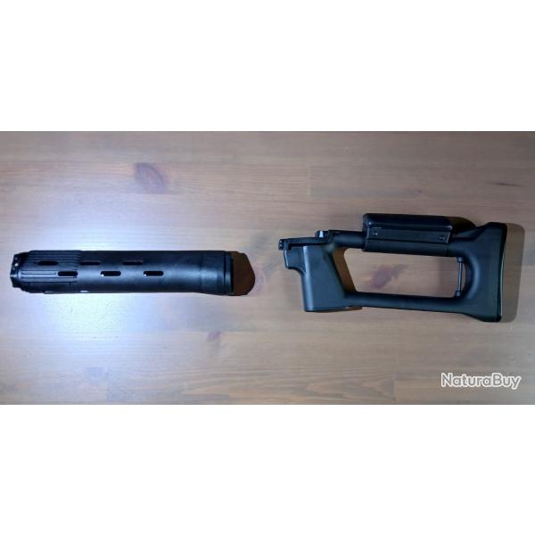 Crosse et garde main de Tigr Izhmash Dragunov