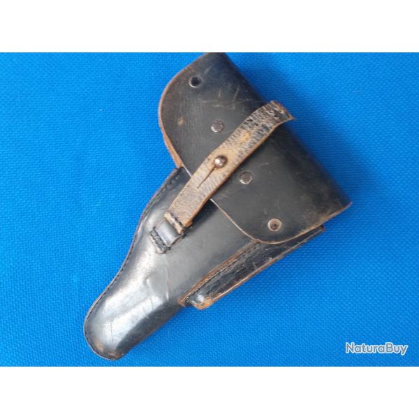 tui cuir pour pistolet allemand P38