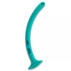 Canule nasopharyngée Rhino Rescue en PVC souple 28Fr - Bleu